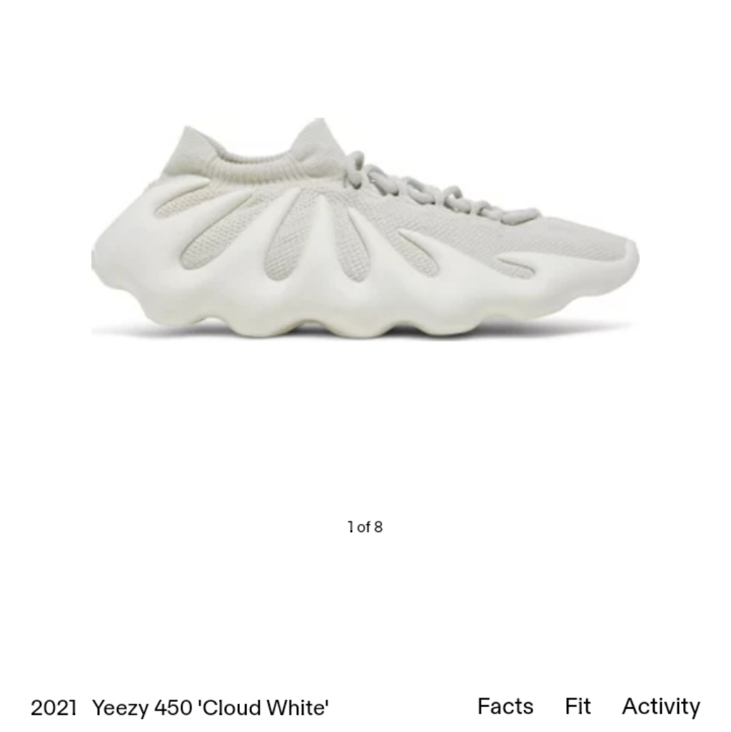 Yeezy Cloud White